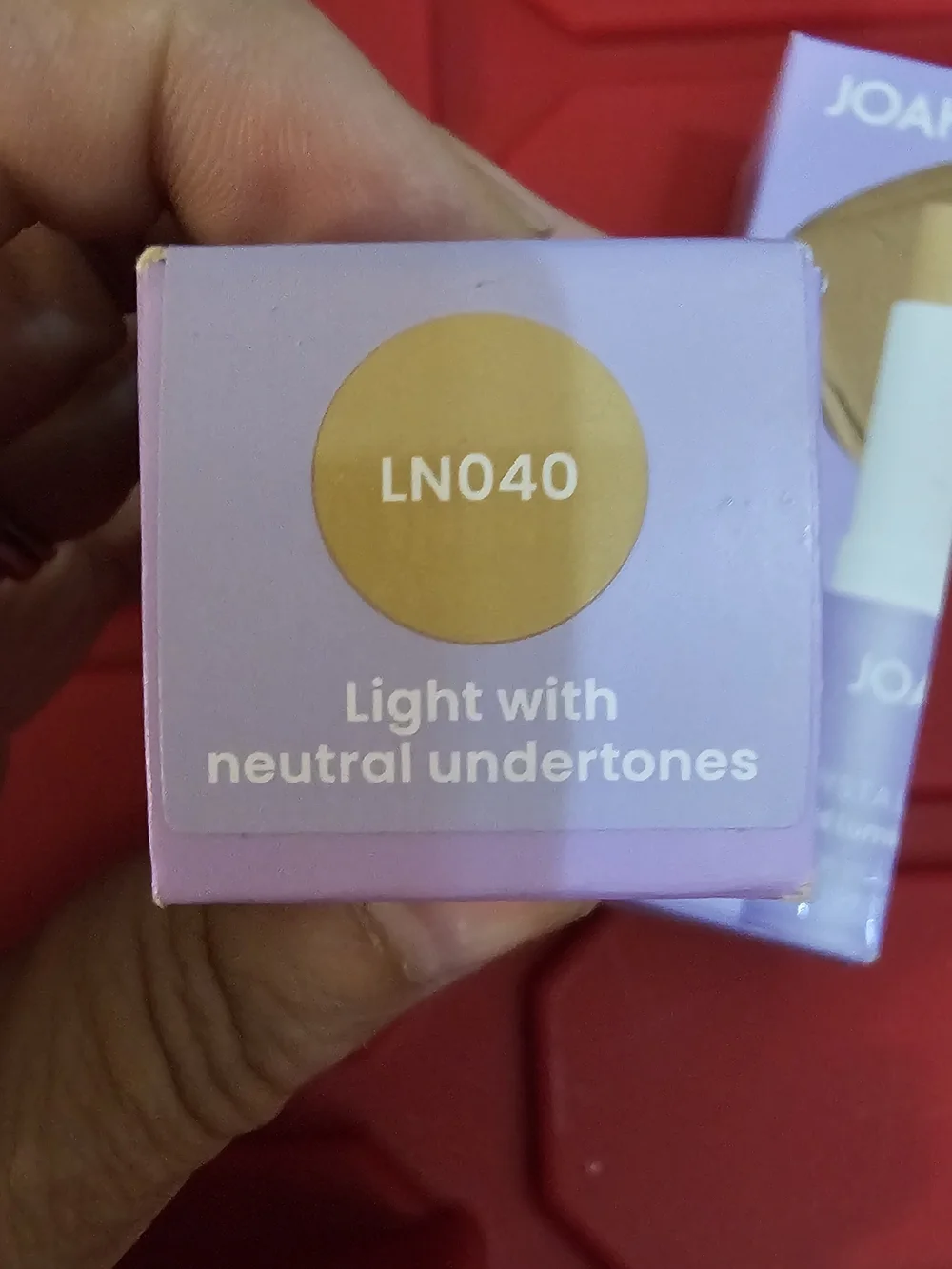 J.O.A.H. Luminous Tint Stick In Light With Neutral Undertones.